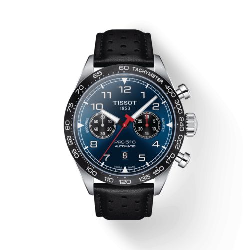 Tissot PRS 516 Automatic Chronograph 45 Stainless Steel / Blue